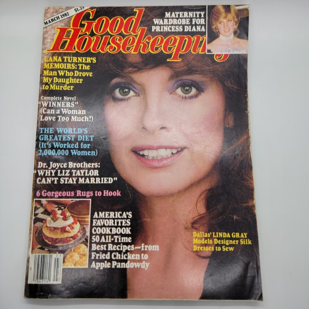 Good Housekeeping Magazine Mar 1982 Linda Gray Princess Diana Maternity Wardrobe